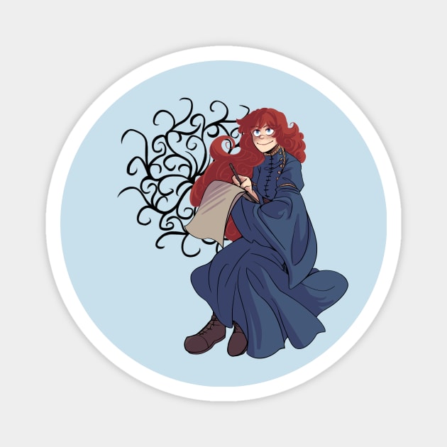 Brightness Shallan (and black line Pattern) Magnet by BreezyCheezyArt